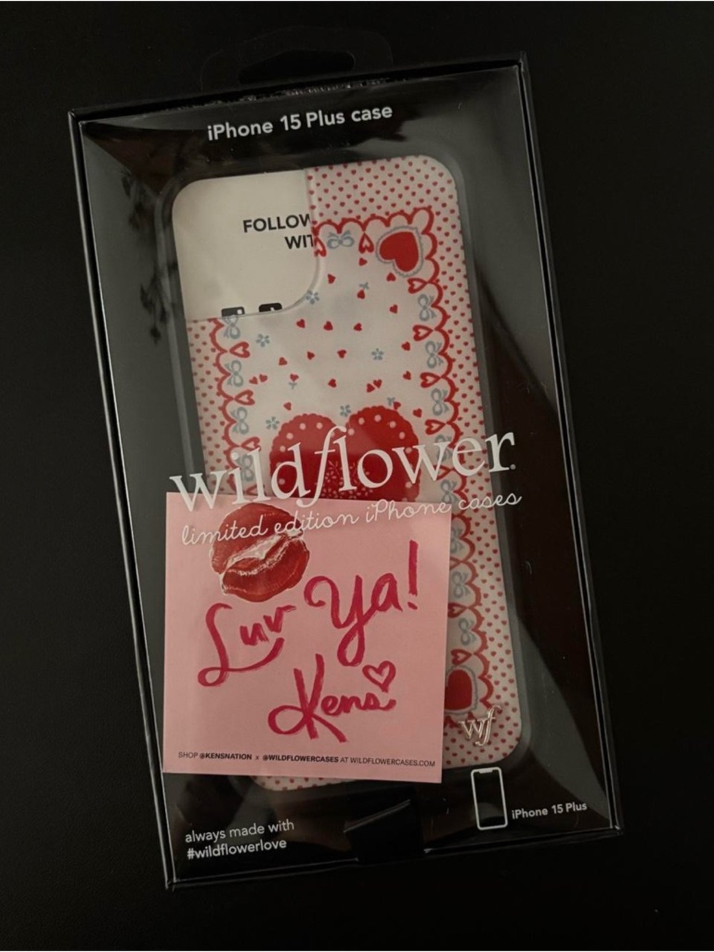 Wildflower Lover’s Lane iPhone 15 Plus Case